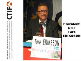 Nový prezident CTIF p. Tore EROKSSON zo Švédska